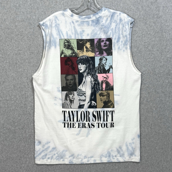 Taylor Swift The Eras Tour Shirt Tie Dye Tank Top Size M Official Merchandise - Picture 1 of 16